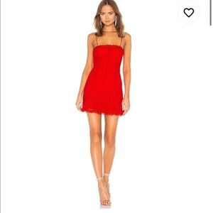 Lovers + Friends Elizabeth Lace Dress